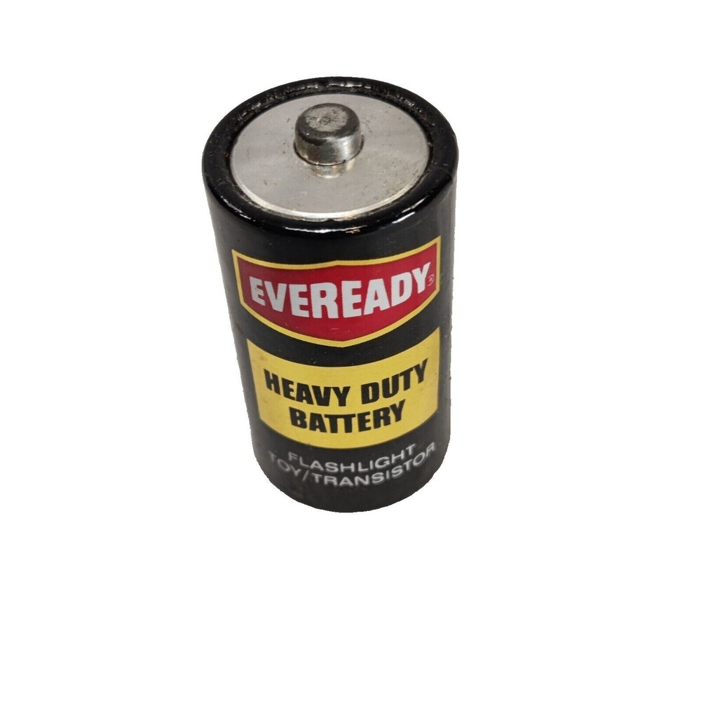 Vintage Eveready Black C Battery Heavy Duty-In Good Condition